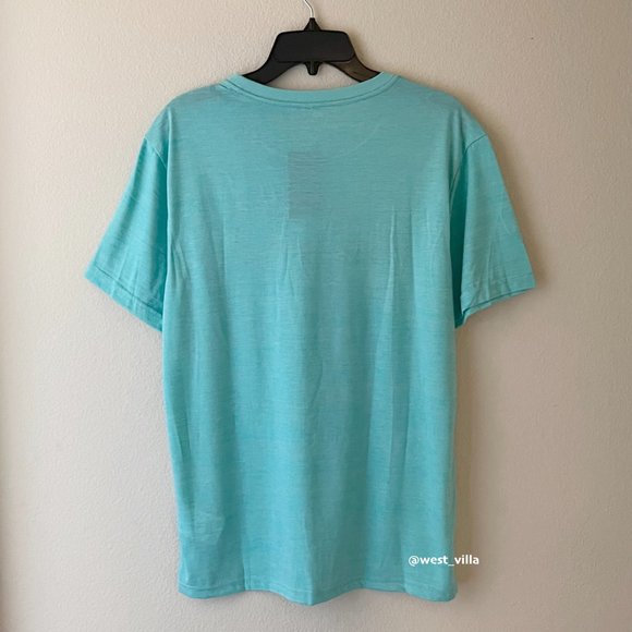 Hurley Leveled One & Only Ultra Soft Short Sleeve Shirt Green Medium - Picture 3 of 3